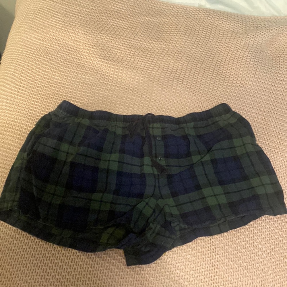 Plaid Sleep Shorts